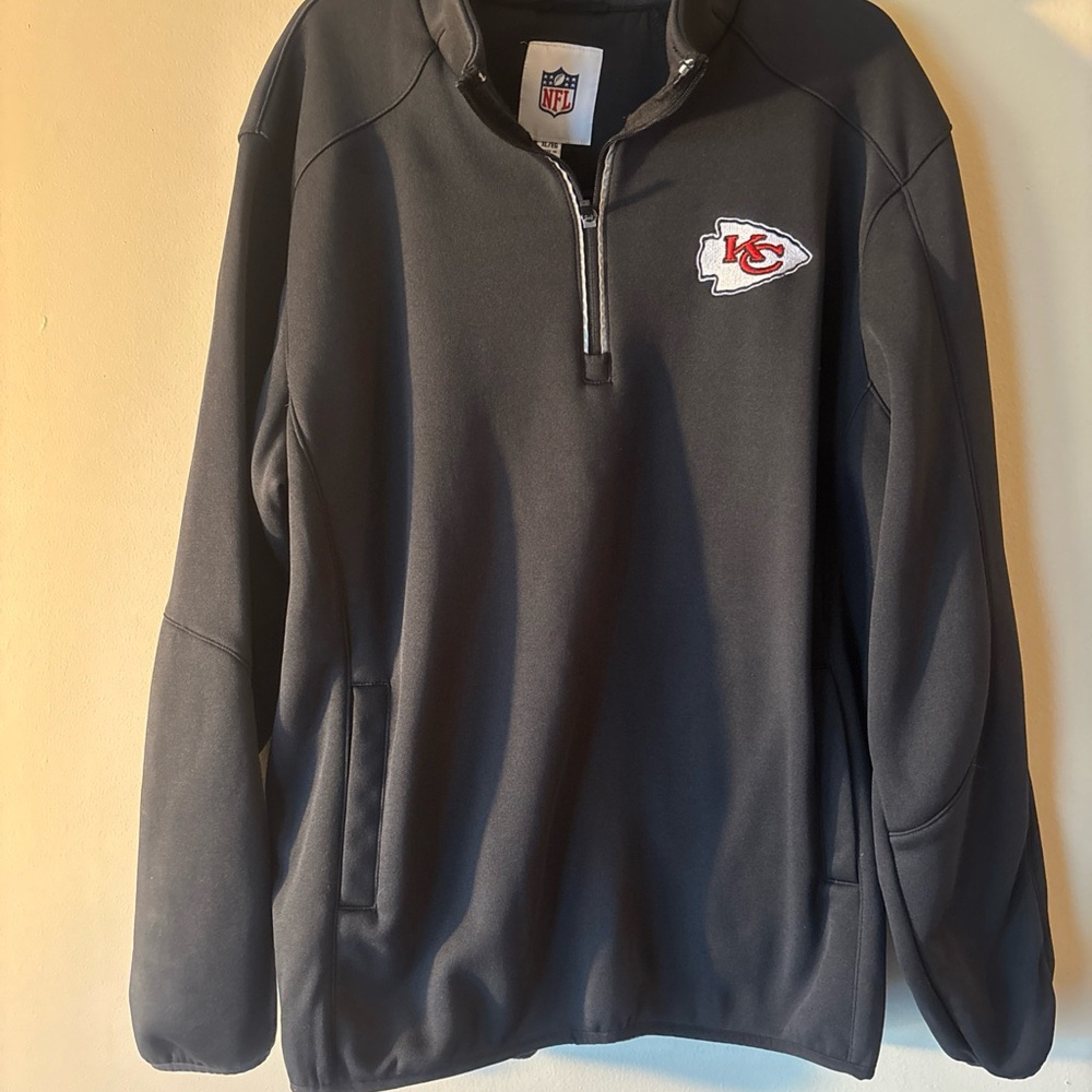 Kansas City Chiefs Quarterzip golf Pullover - Picture 6 of 7